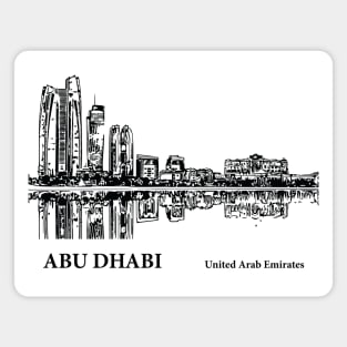 Abu Dhabi United Arab Emirates Magnet